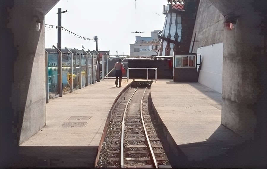 1960s photo of the ramsgate Tunnel railway
