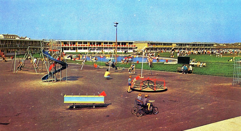 1970s photo of Pontins Southport holiday camp