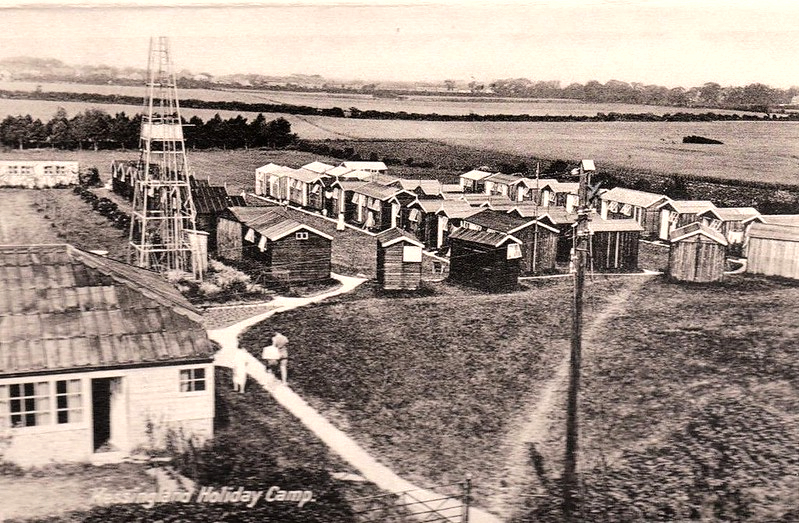 1930s postcard of of Kessingland Holiday Camp
