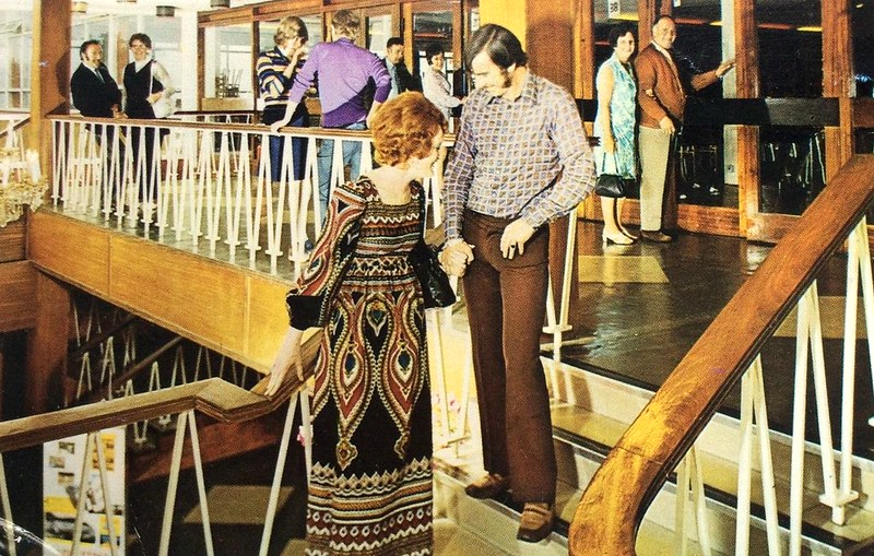 1970s postcard of Caister Holiday Camp 