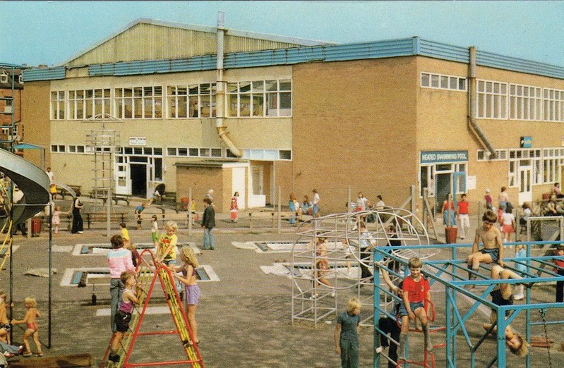 1970s photo of Pontins Southport holiday camp