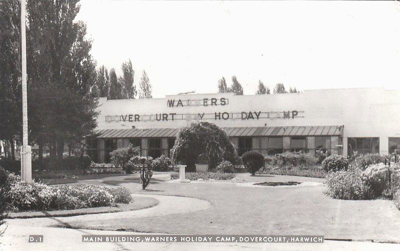 vintage postcard of Warners Dovercourt Bay Holiday Camp