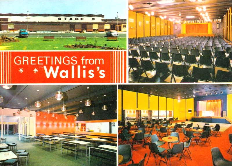 Wallis cayton bay holiday camp postcard