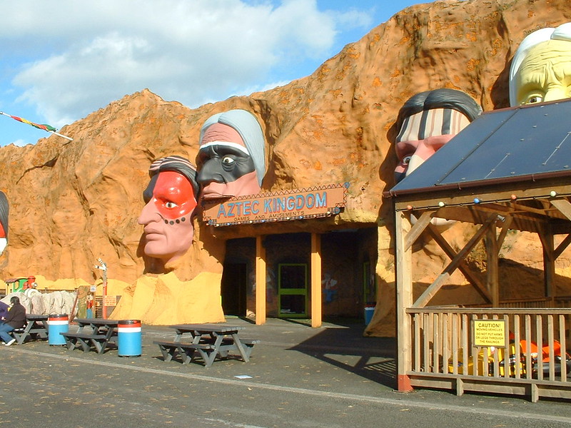 2005 photo of the American adventure theme park in ilkeston