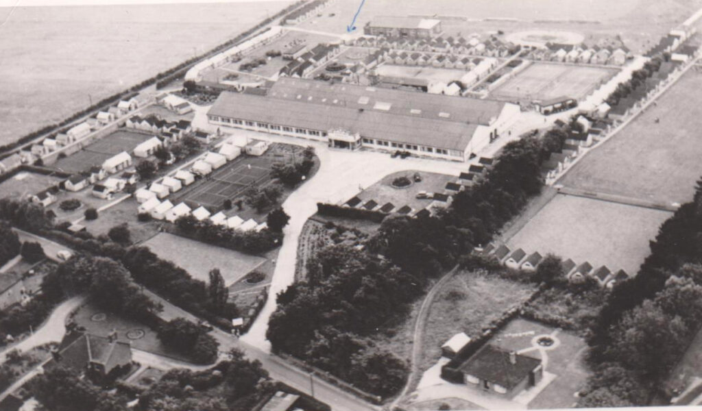 Aerial view of Maddiesons Hemsby holiday camp