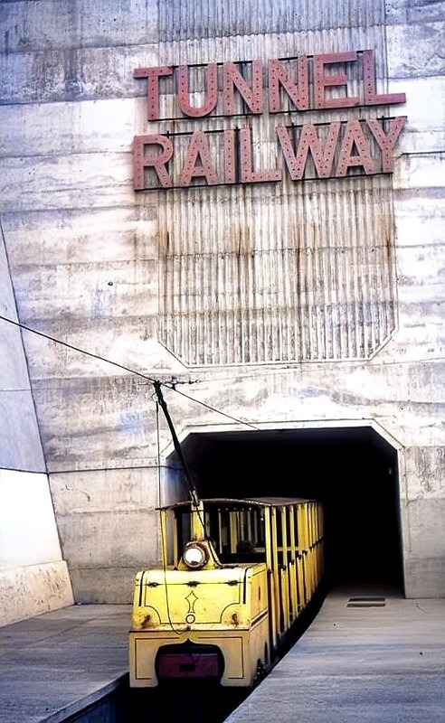 1960s photo of the ramsgate Tunnel railway