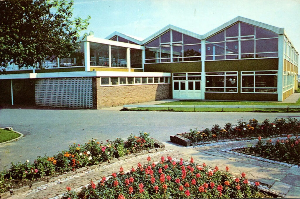 1970s postcard of Caister Holiday Camp 