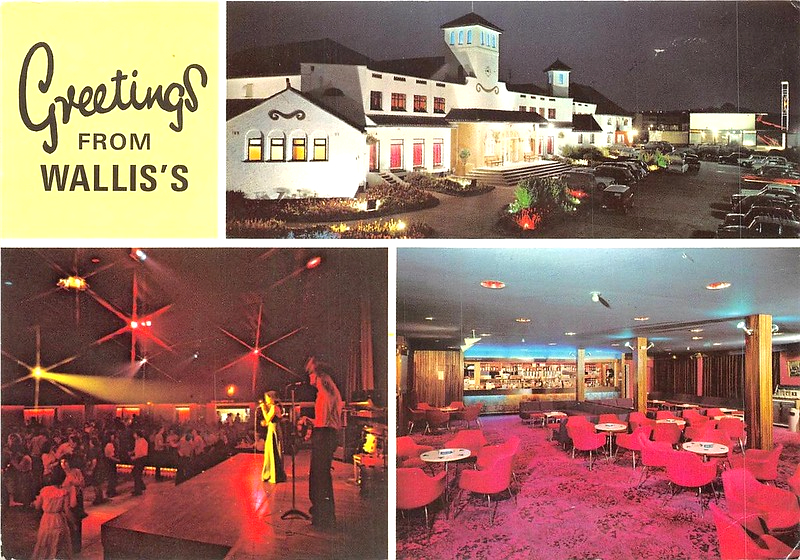 1970s multiview postcard of Wallis cayton bay holiday camp