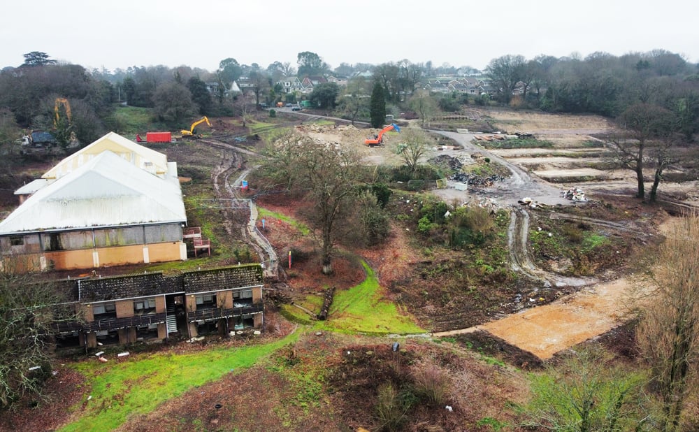 Harcourt sands holiday camp being demolished