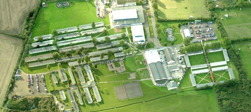 Pontins Pakefield aerial view