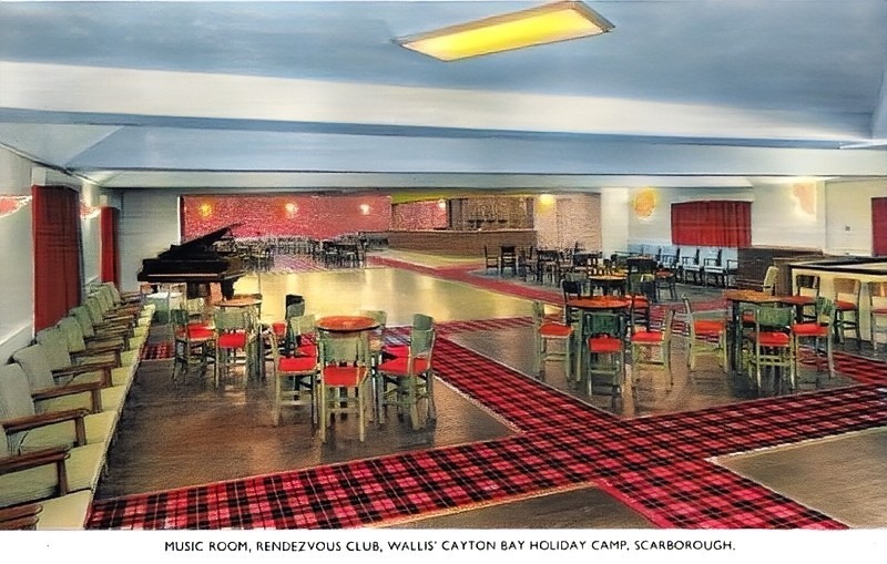 Wallis cayton bay holiday camp music room