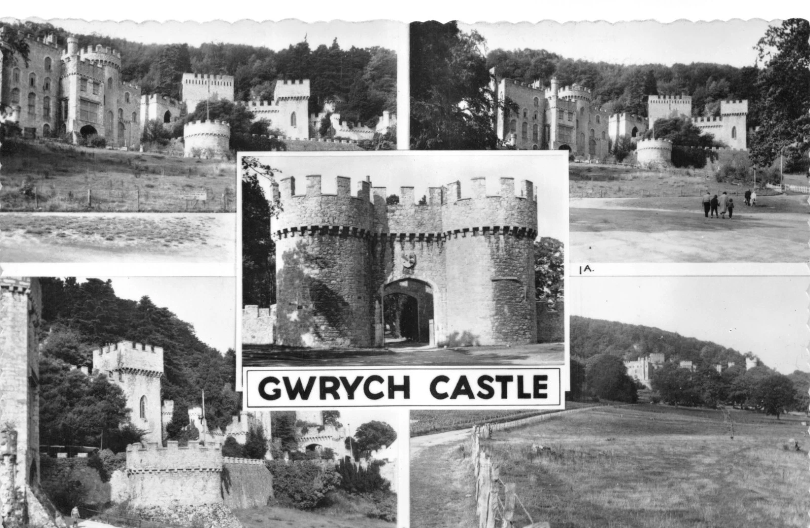 Gwrych Castle postcard