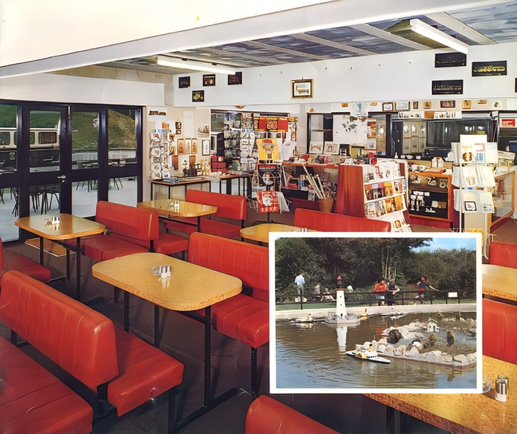 Restaurant at Age of Steam, Crowlas, Cornwall, also known as Penwith Pleasure Park