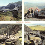 gloddfa ganol