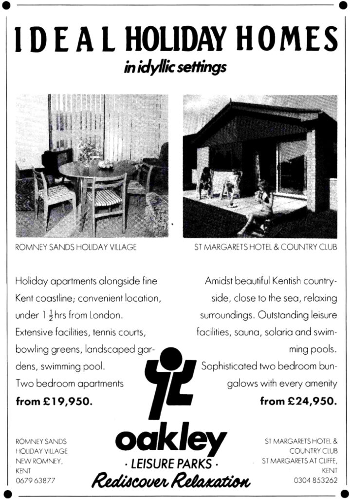 Oakley Leisure 1992 advert