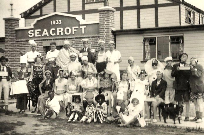 Vintage photo of Seacroft holiday camp in Hemsby