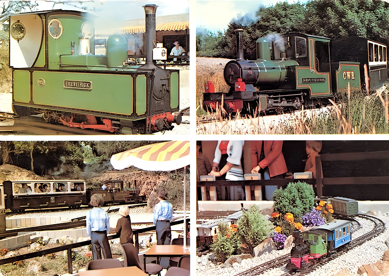 Miniature Railway at Age of Steam, Crowlas, Cornwall, also known as Penwith Pleasure Park