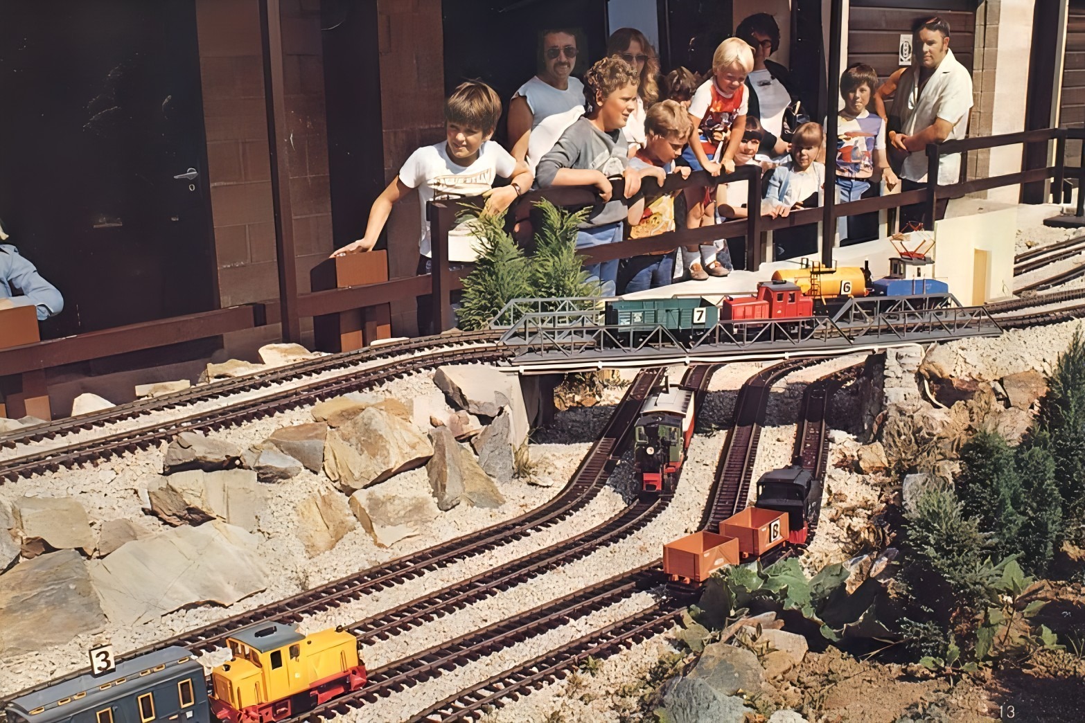 LGB G-scale Railway at Age of Steam, Crowlas, Cornwall, also known as Penwith Pleasure Park