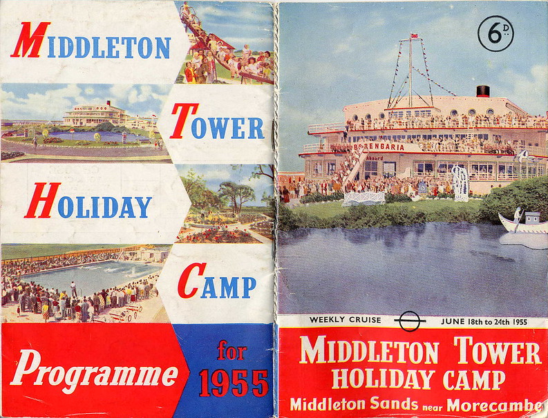 1955 brochure for Middleton Tower Holiday Camp