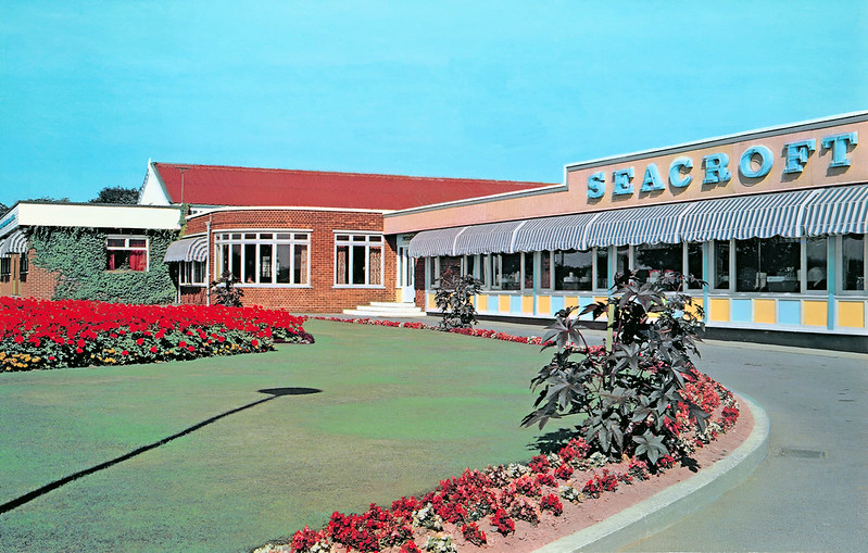 1960s postcard of Seacroft holiday camp in Hemsby