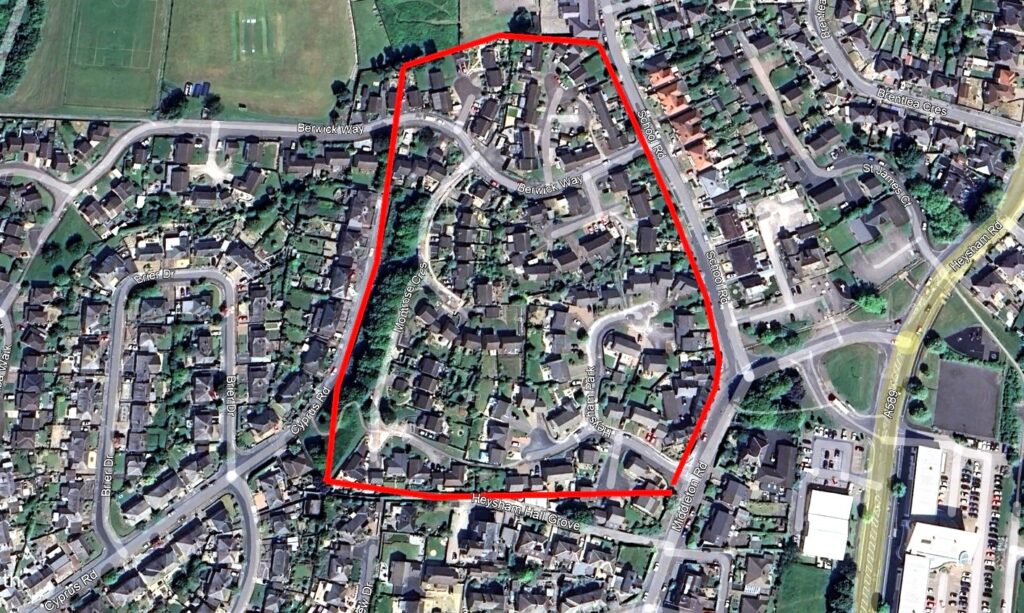 Location of Morecambe Bay Holiday Camp