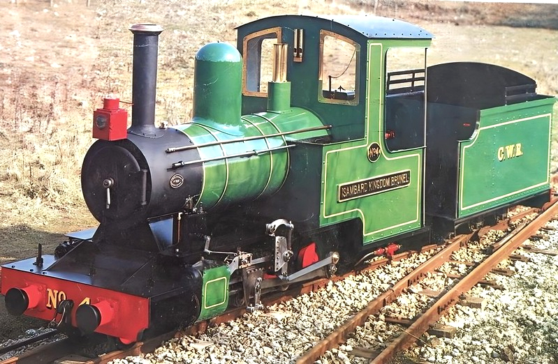 Miniature Railway at Age of Steam, Crowlas, Cornwall, also known as Penwith Pleasure Park