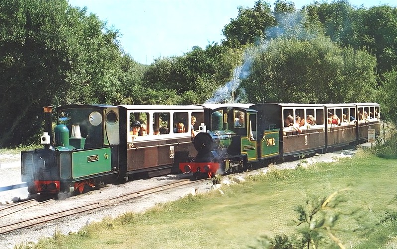 Miniature Railway at Age of Steam, Crowlas, Cornwall, also known as Penwith Pleasure Park