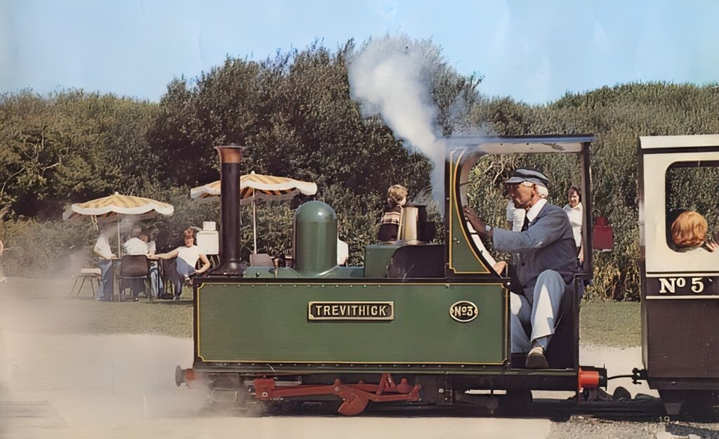 Miniature Railway at Age of Steam, Crowlas, Cornwall, also known as Penwith Pleasure Park