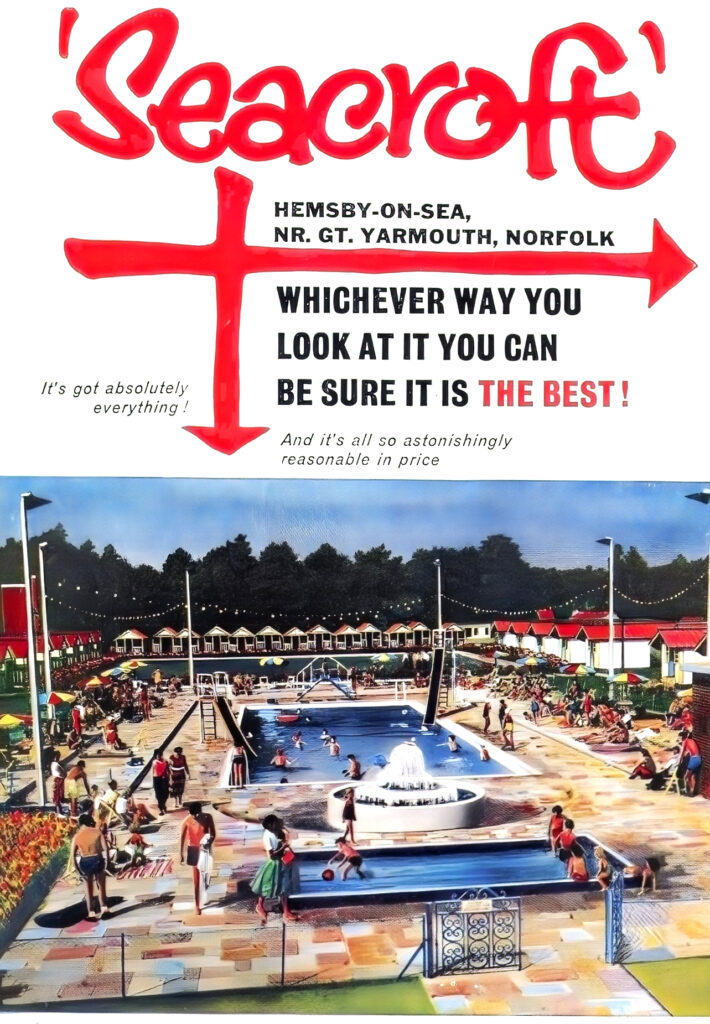 1961 advert for Seacroft holiday camp in Hemsby