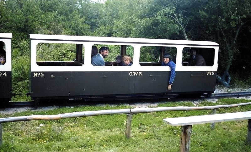 Age of Steam in Crowlas (Penwith Pleasure Park) seen in 1981