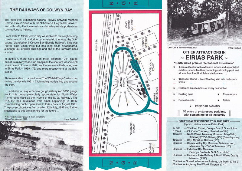 The Narrower Gauge Railway, Eirias Park, Colwyn Bay