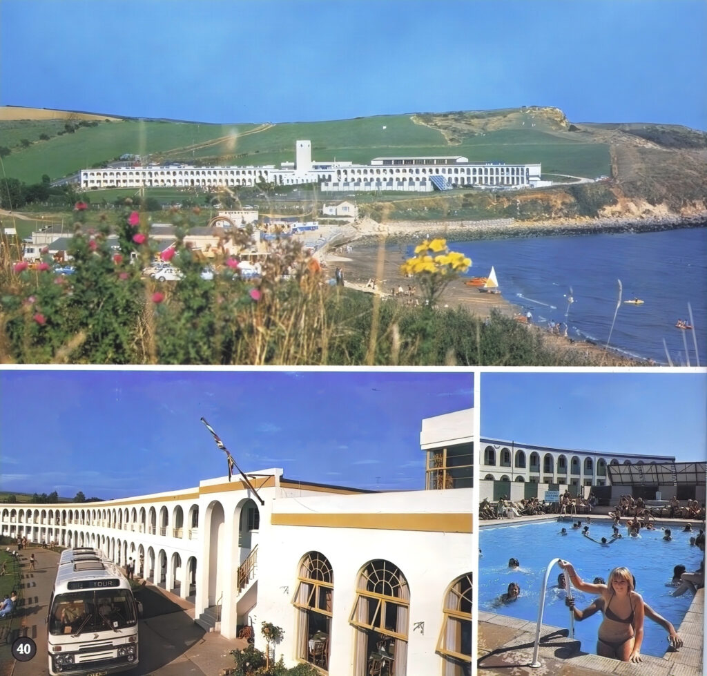 Vintage photos of Pontins Riviera Hotel, Bowleaze Cove, near Weymouth