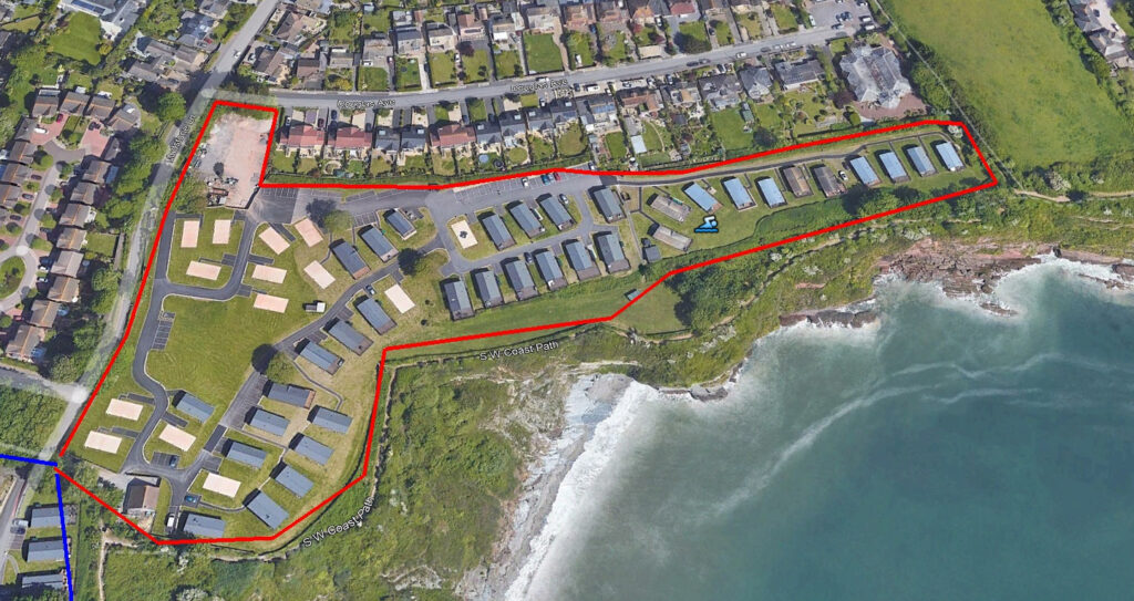 Aerial photo of Riviera Bay, Brixham