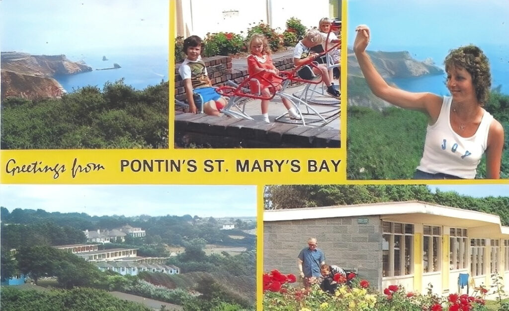 1970s postcard of St Mary's Bay Holiday Camp, Brixham