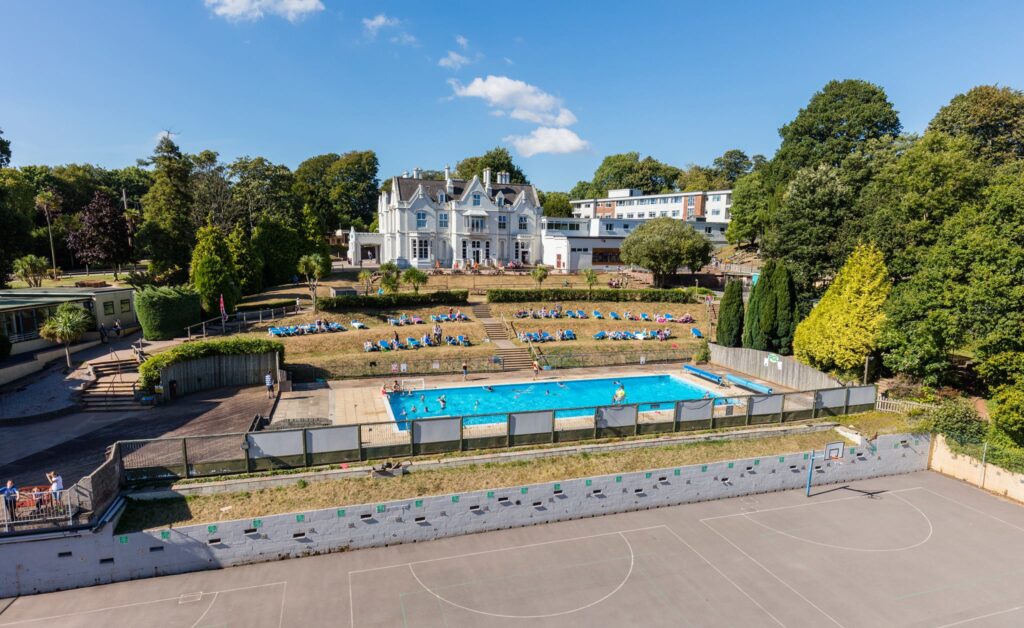 Recent photo of Barton Hall in Torquay