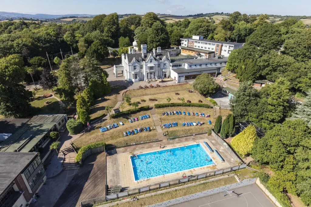 Recent photo of Barton Hall in Torquay