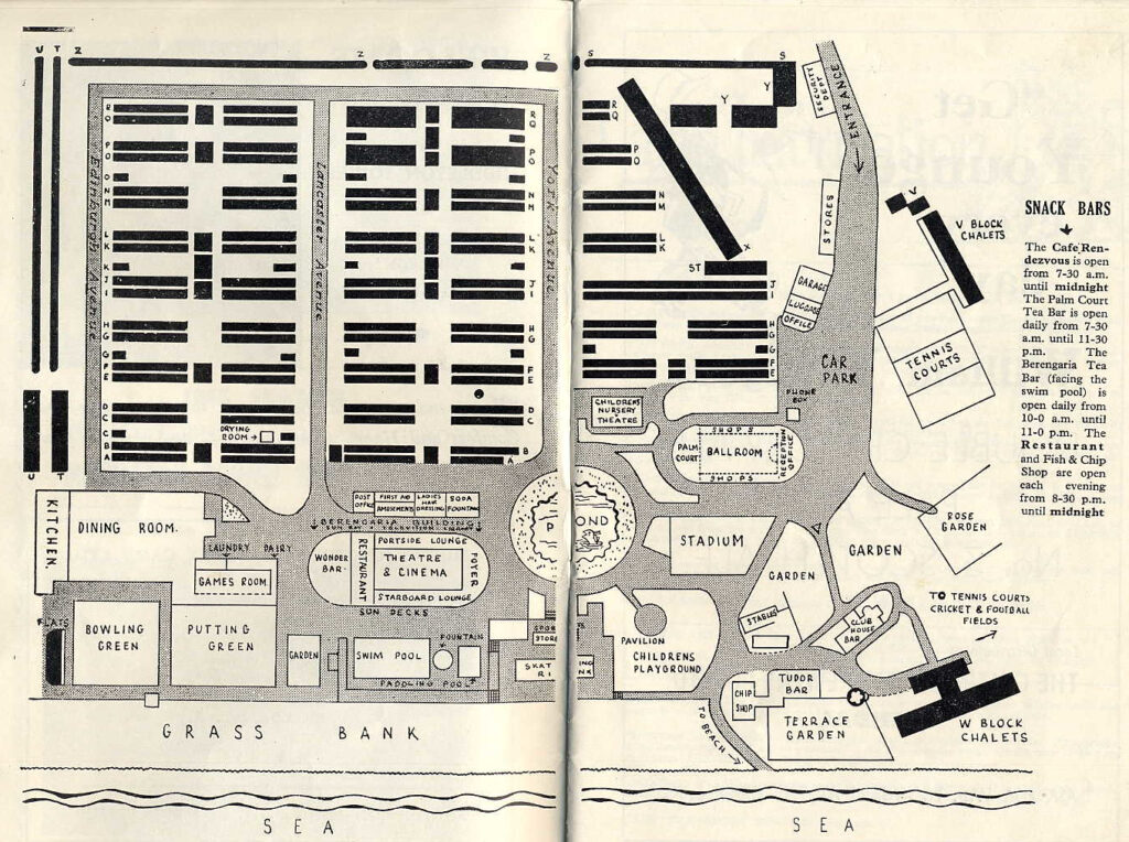 Middleton Tower 1955 map
